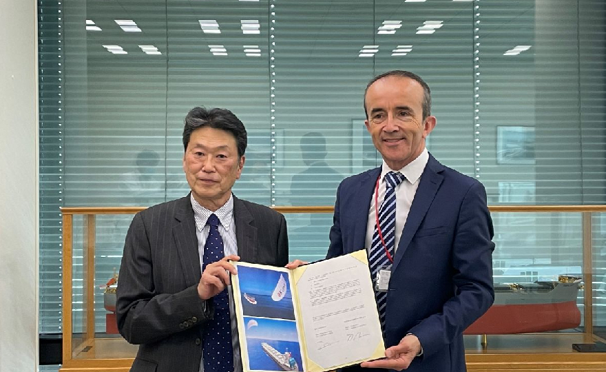 "K" LINE confirms three additional orders for Airseas' Seawing